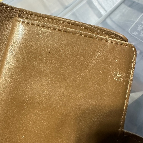 Louis Vuitton | Monogram Mat French Wallet Bronze | Vintage - Picture 8 of 16